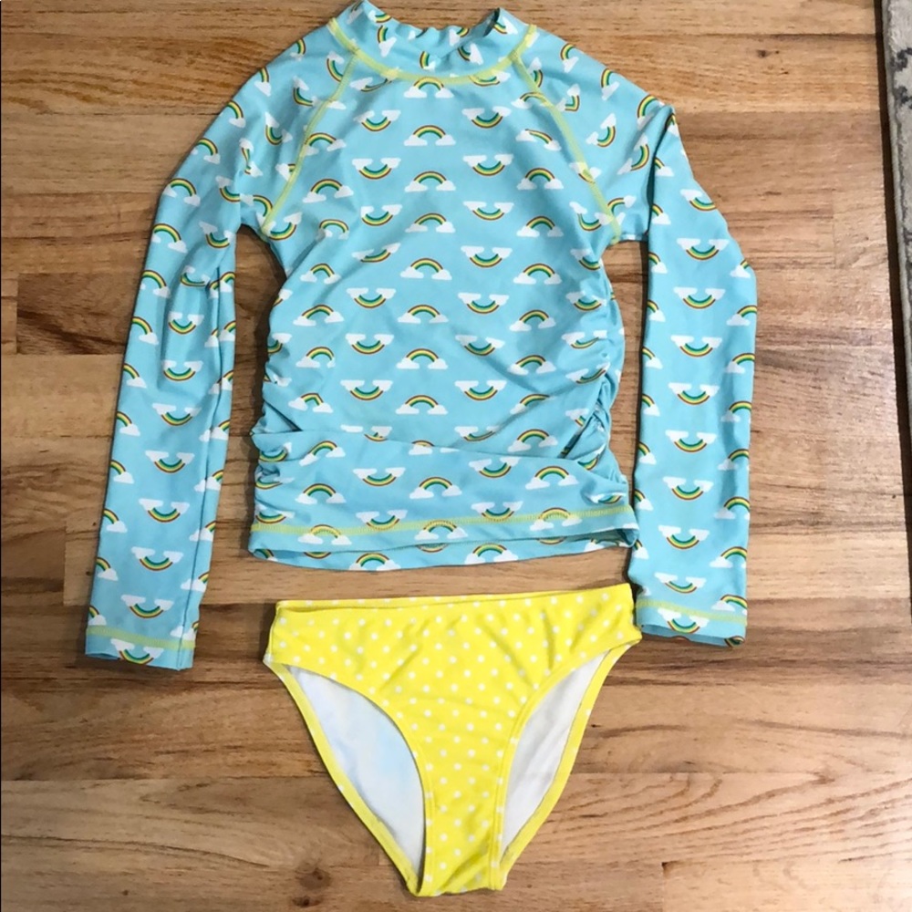 Little girls Tucker and Tate swimwear
